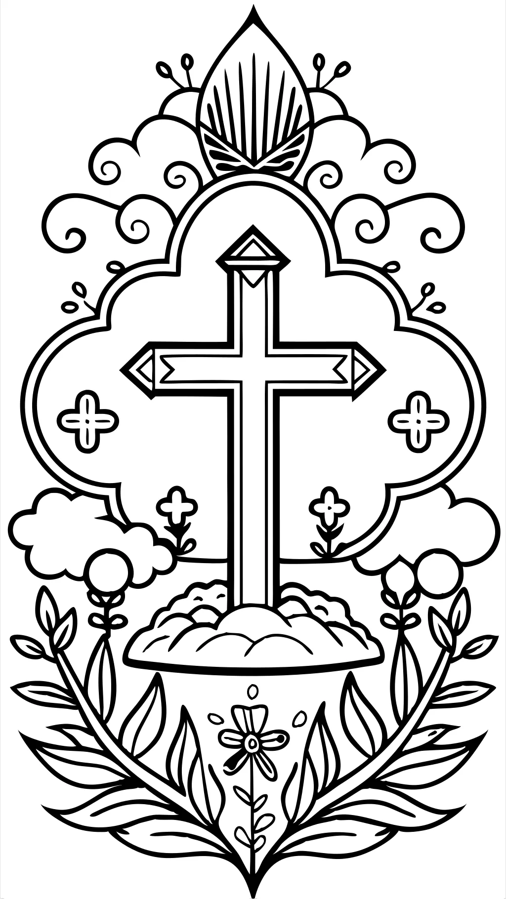 adult christian coloring pages